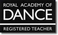 Royal Academy of Dance registered teacher